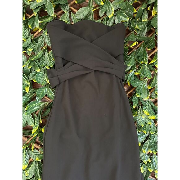 Lulus Black Strapless Jumpsuit Size XS - Picture 2 of 9